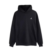 Jordan Brooklyn Fleece Pullover Hoodie Black White - Asia
