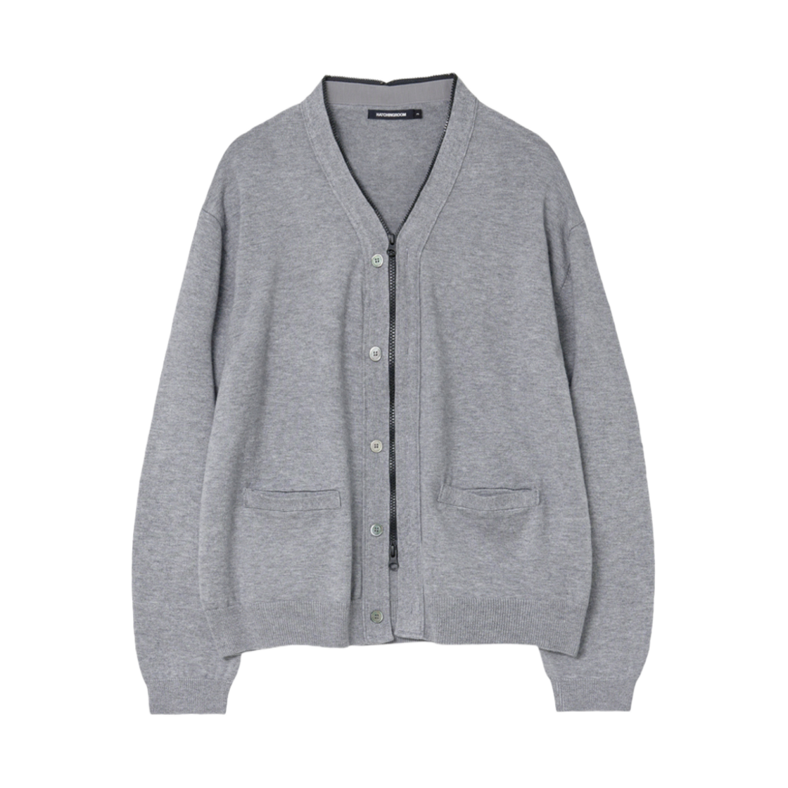 - Hatchingroom Zip Cardigan Grey