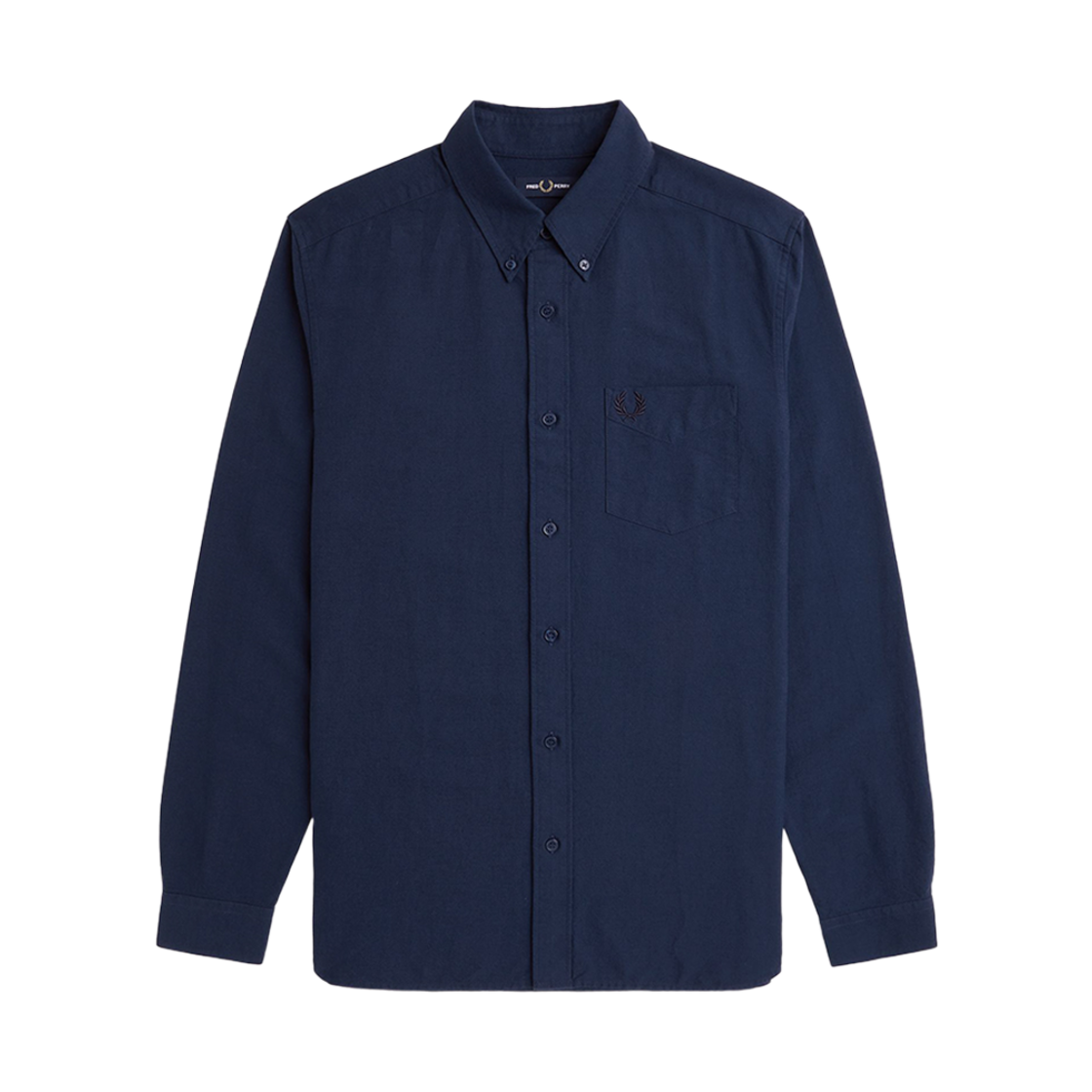 AFPM2515516-X86 Fred Perry Long Sleeve Oxford Shirt Tennis Blue