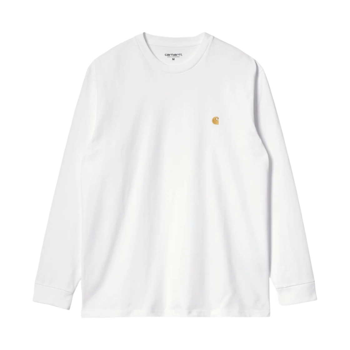 I026392-00R-XX Carhartt WIP L/S Chase T-Shirt White