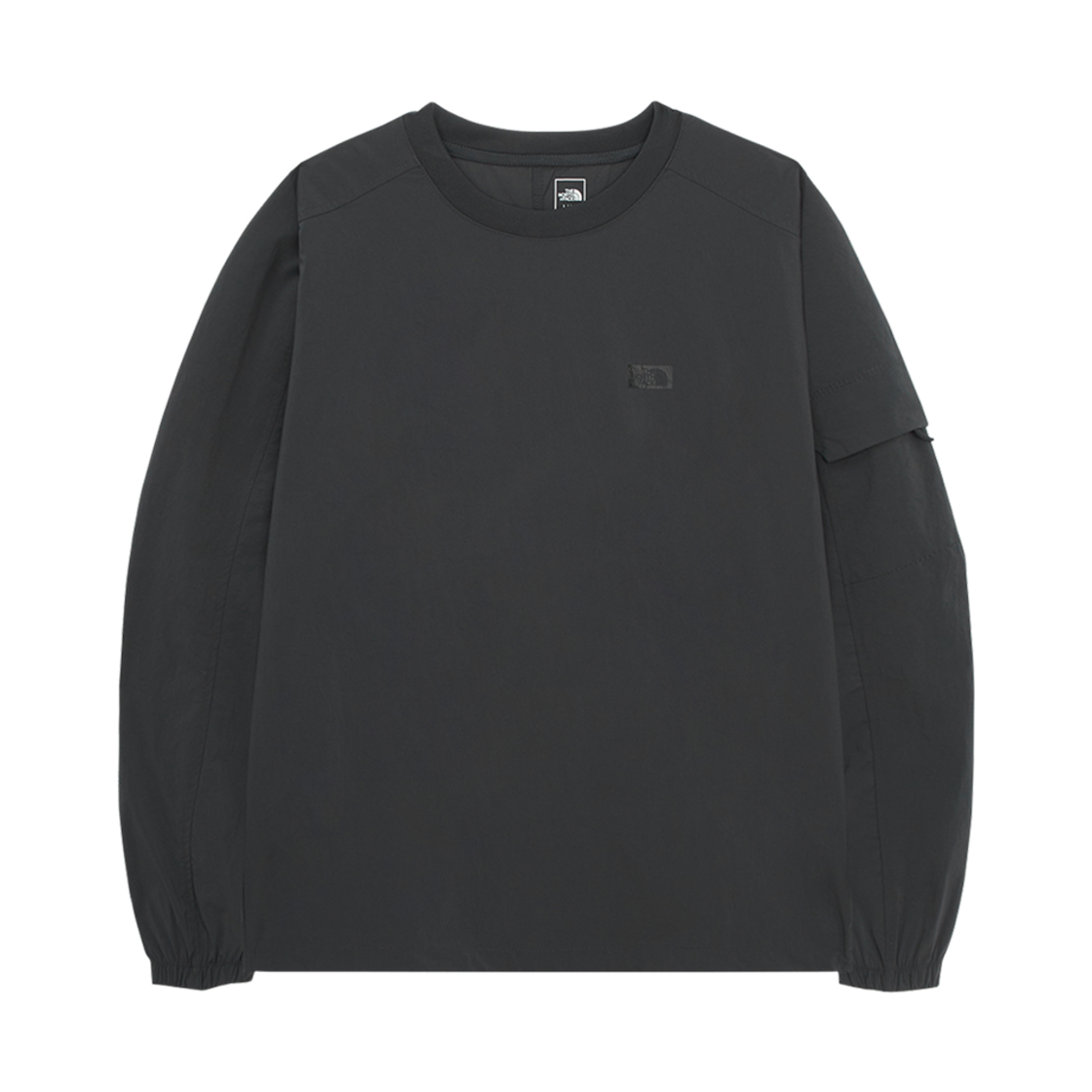 NM5MR02B The North Face Frost L/S Round T-Shirt Charcoal Grey - 25SS