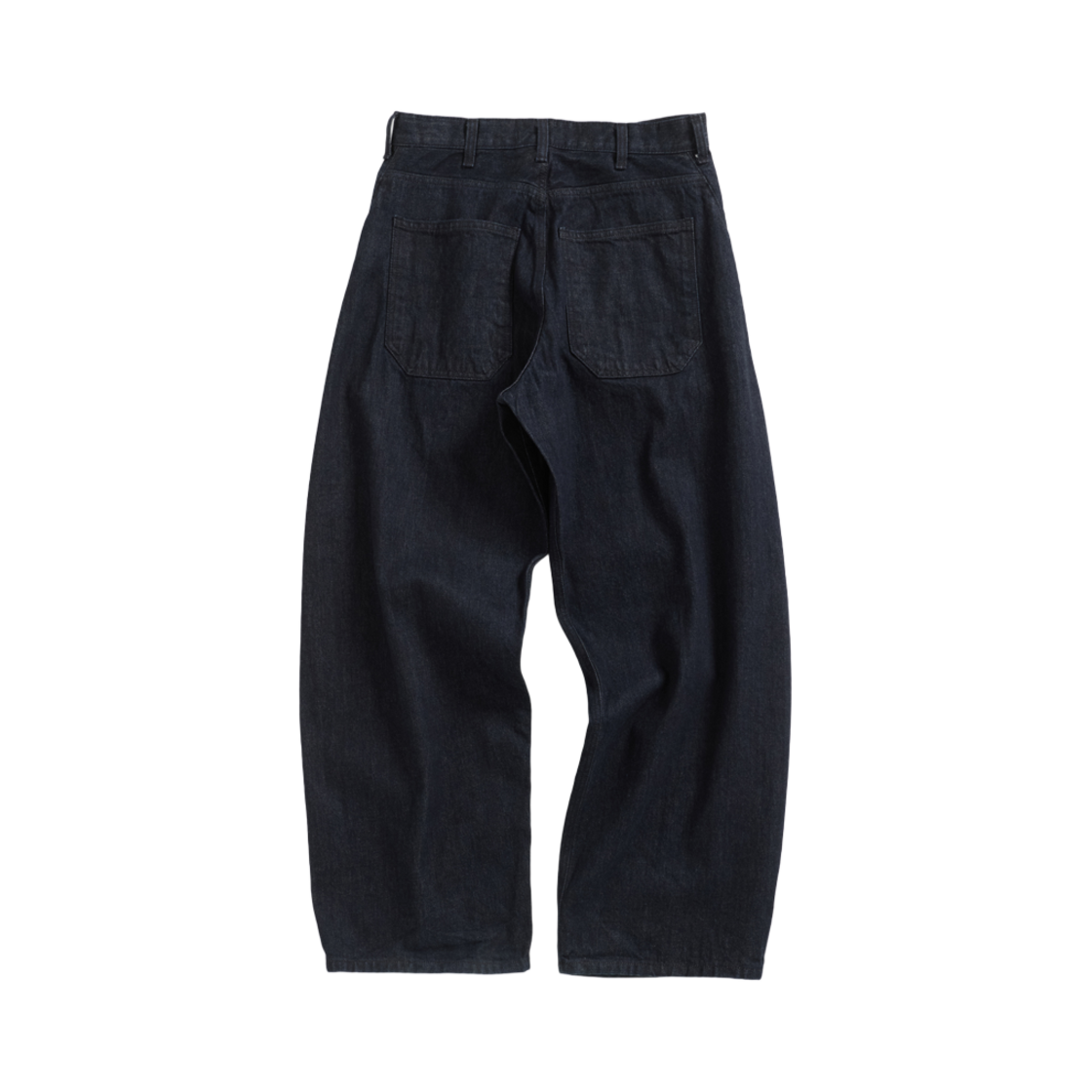 해칭룸 와이드 커브진 워시드 인디고(Hatchingroom Wide Curve Jeans Washed Indigo) - 2