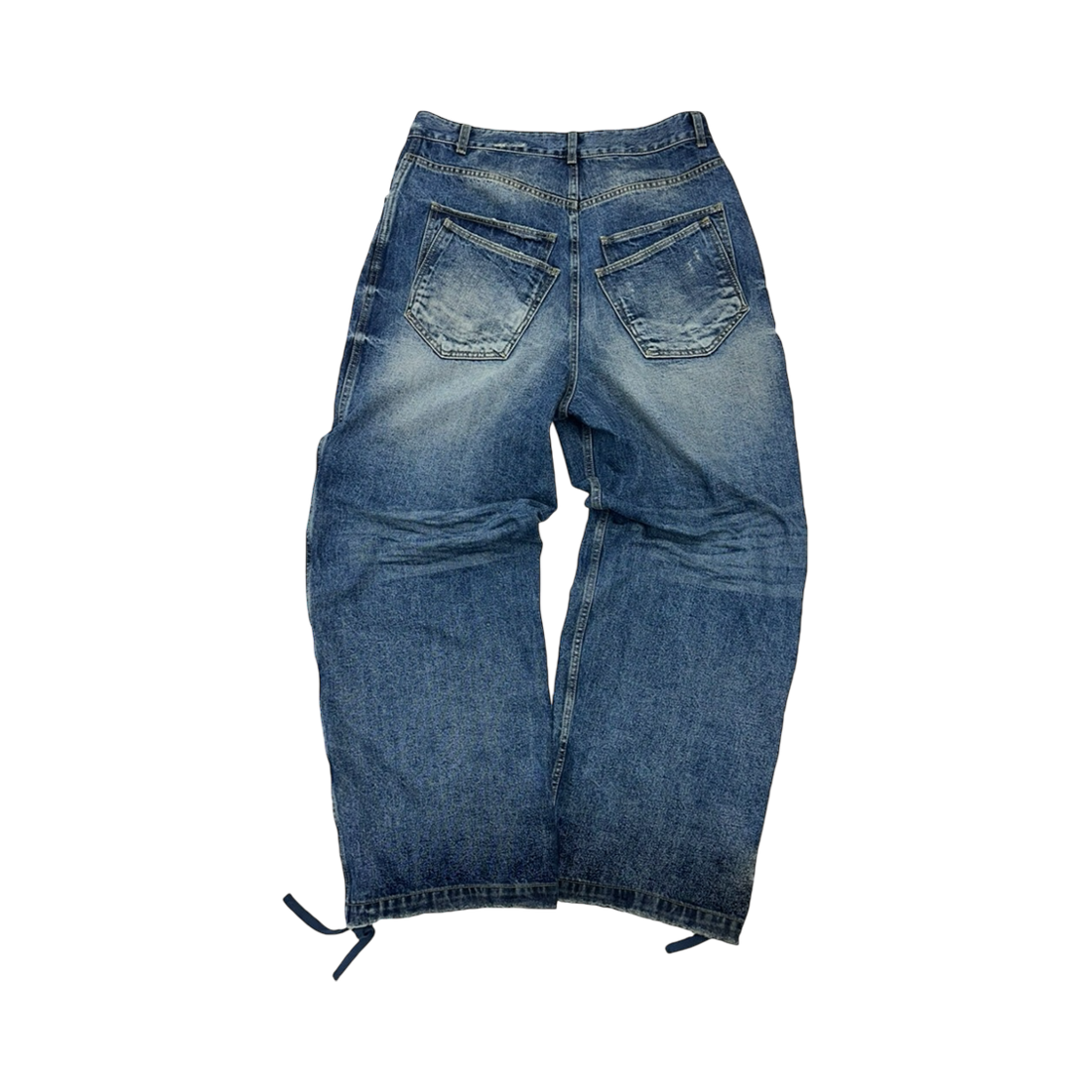 논노드 더블 포켓 재패니스 데님 미드 블루(Nonnod Double Pocket Japanese Denim Mid Blue)