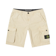 Stone Island L07WA T.CO+OLD Bermuda Shorts Sand - 21SS