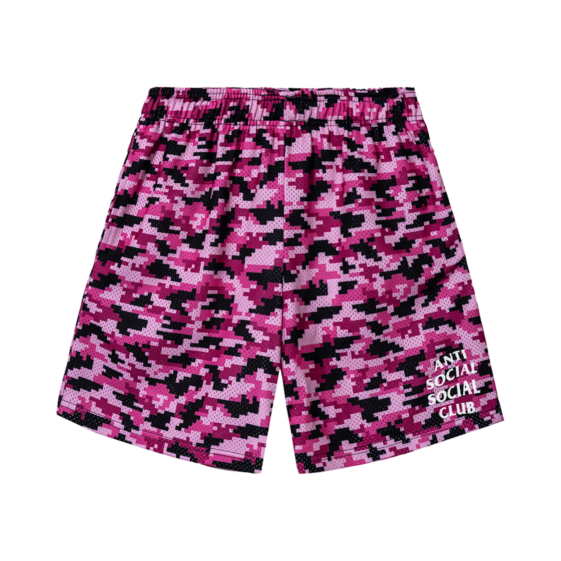 TI25A1001151 Anti Social Social Club Pixel Camo Short Pink