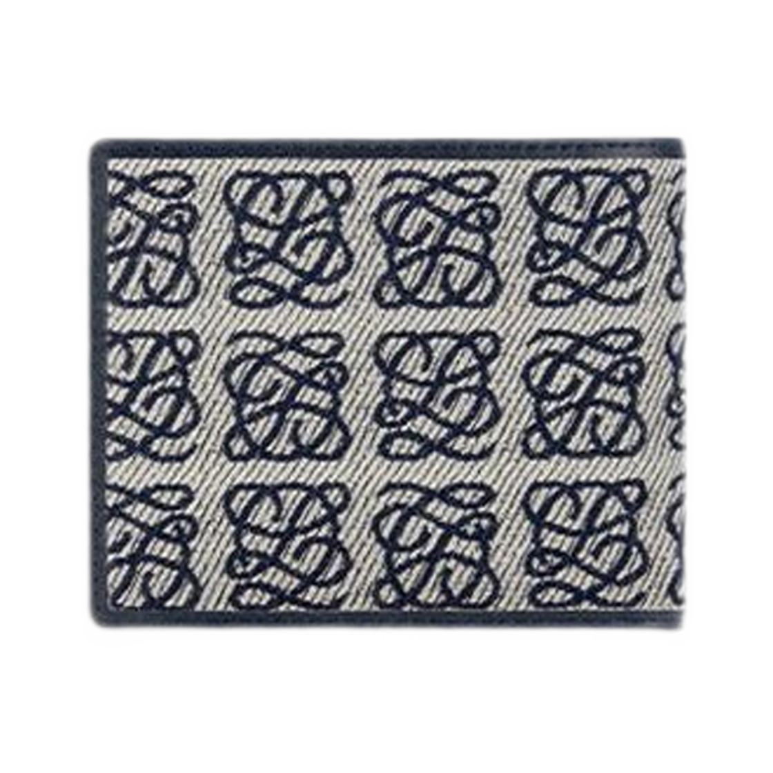 루이까또즈 실롱 바이폴드 하프 지갑 네이비(Louis Quatorze Sillon Bi-Fold Half Wallet Navy) - 3