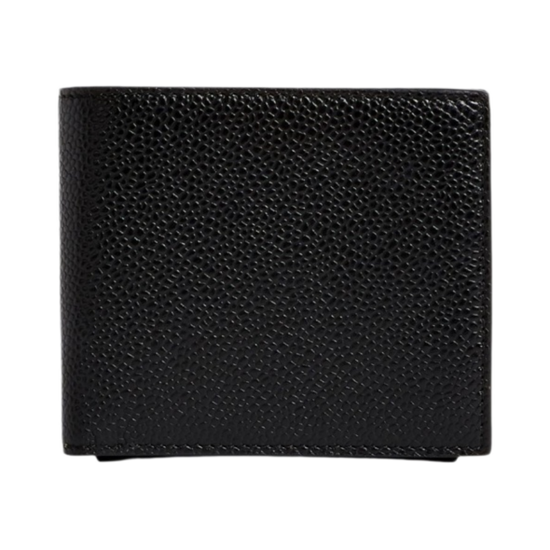 톰브라운 페블 그레인 레더 폴드 아웃 빌 폴드 동전 지갑 블랙(Thom Browne Pebble Grain Leather Fold-Out Coin Purse Bill Fold Wallet Black)
