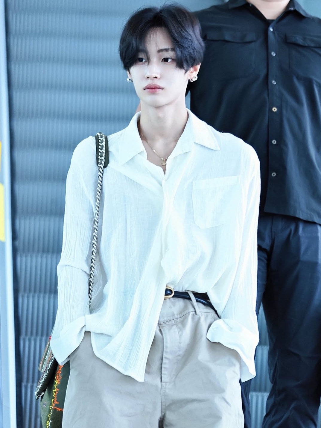 Our Legacy Coco Shirt Off White Air Cotton 착용 스타일