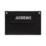 Jacquemus Le Porte Carte Meunier Rectangle Card Holder Black