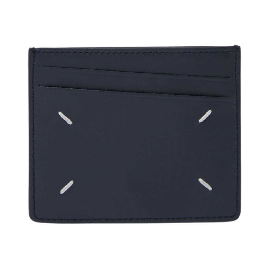 메종 마르지엘라 보빈 레더 카드 홀더 슬레이트 블루(Maison Margiela Bovine Leather Card Holder Slate Blue) - 1