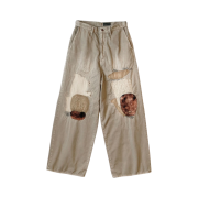 Kapital Katsuragi Port Baggy Pants Beige