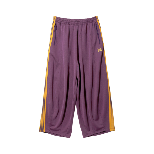 QV311 Needles H.D. Track Pants Poly Smooth Purple