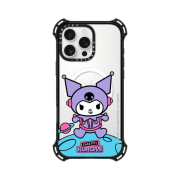 Casetify x Kuromi Cosmic Astronaut iPhone Bounce Case Black