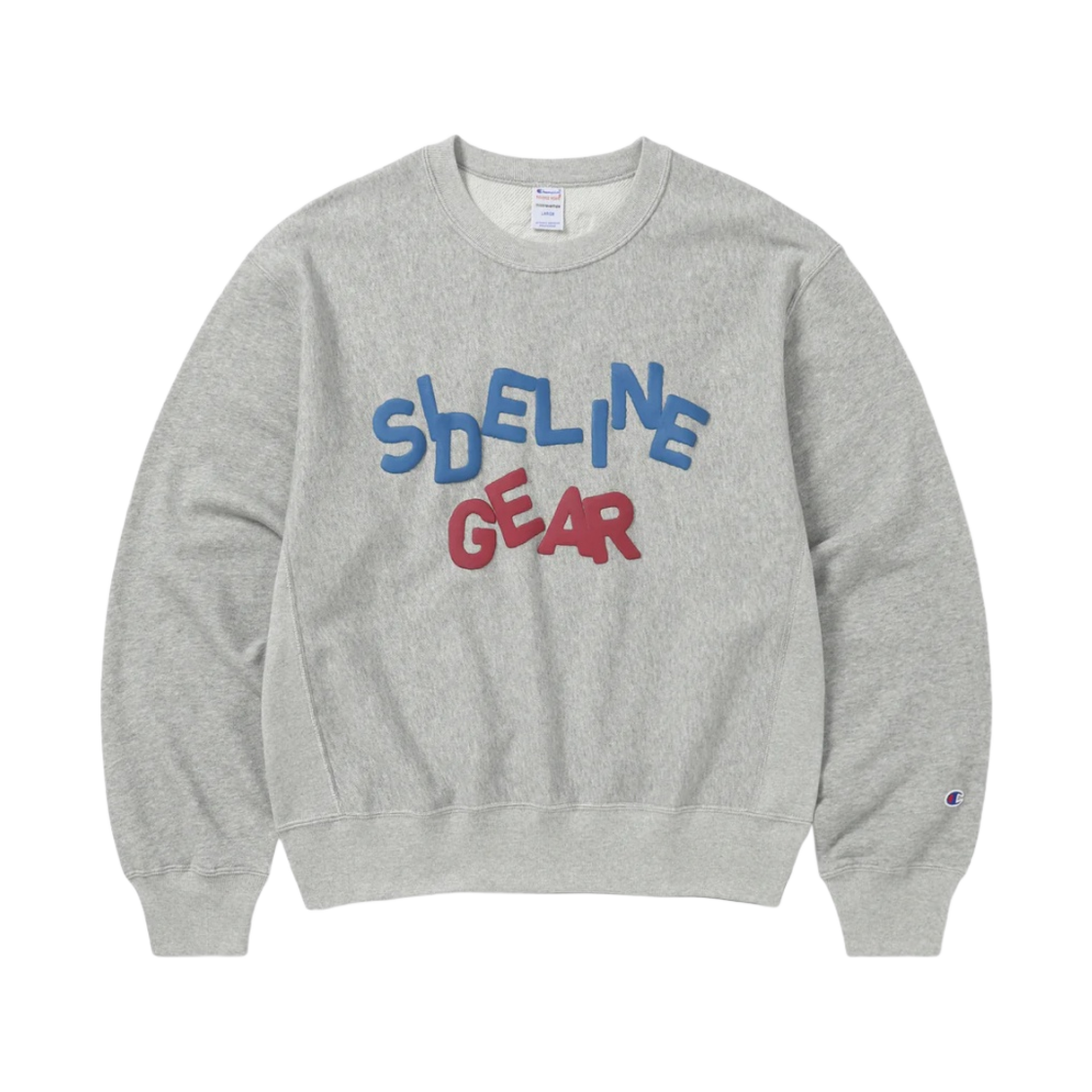 CP233TSWCW01OXG Champion x Thisisneverthat Reverse Weave Crewneck Oxford Grey