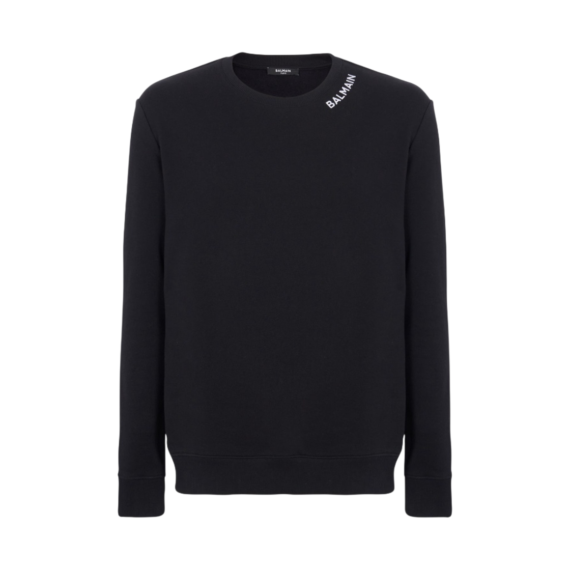 발망 자수 스웨터 블랙(Balmain Embroidered Sweater Black) - 1