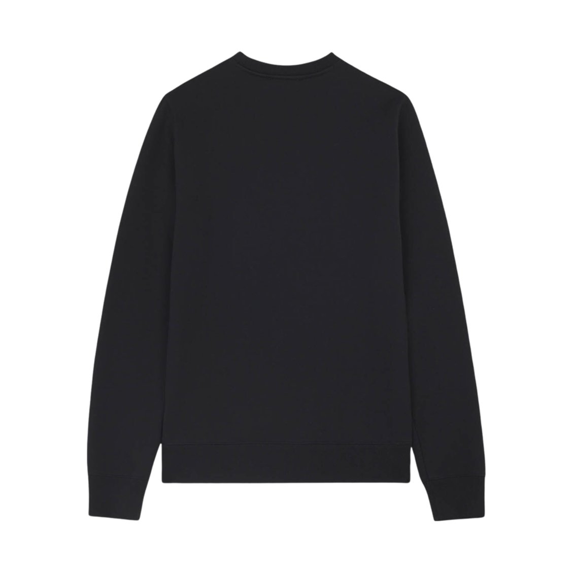 메종 키츠네 컨투어 폭스 패치 레귤러 스웨트셔츠 블랙(Maison Kitsune Contour Fox Patch Regular Sweatshirt Black) - 2