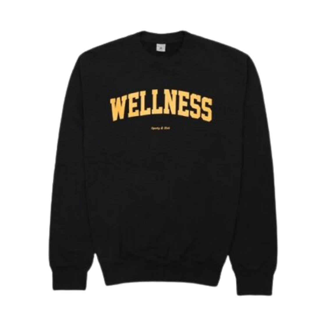 스포티 앤 리치 웰니스 아이비 크루넥 블랙(Sporty & Rich Wellness Ivy Crewneck Black) - 1