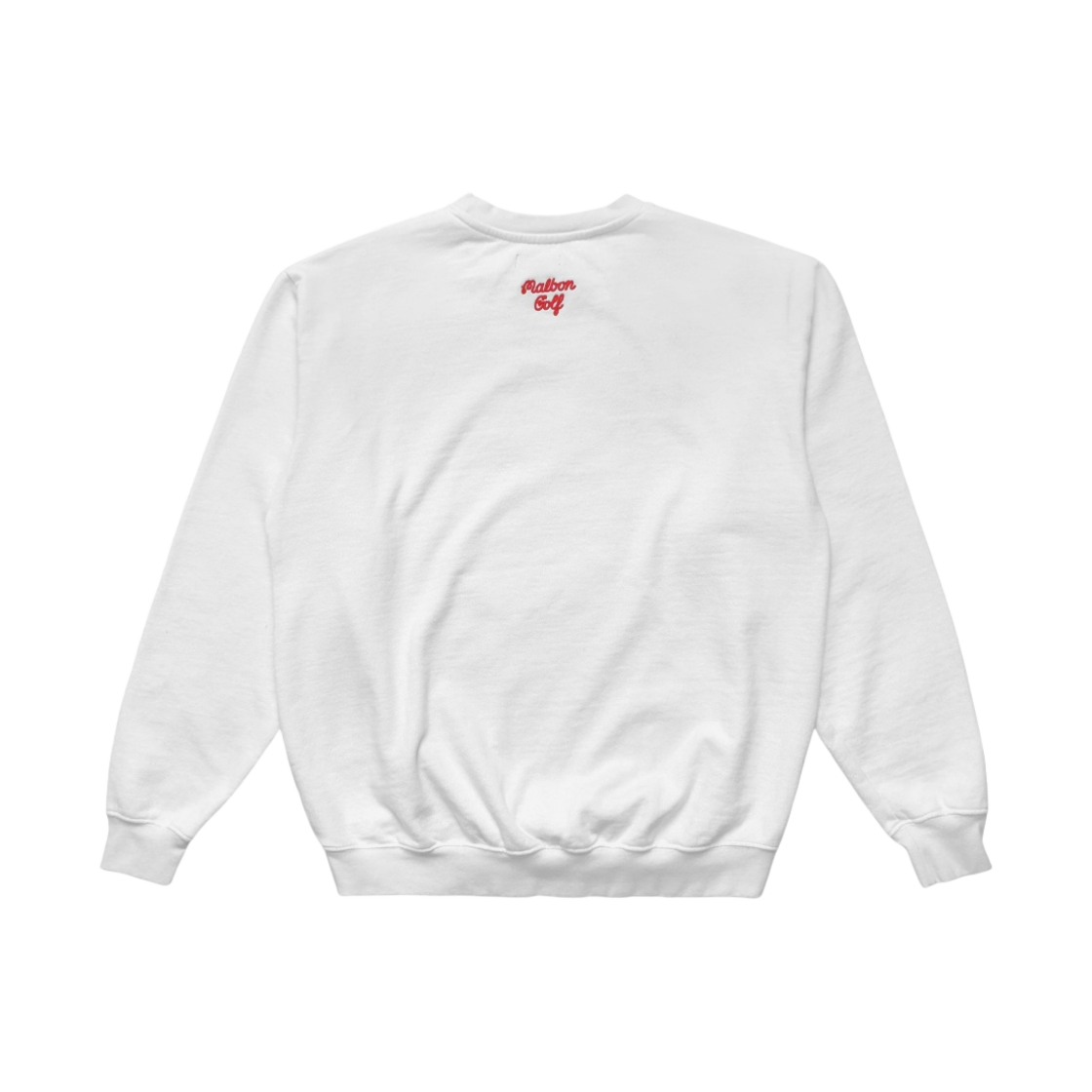 말본 골프 x 에비앙 크루넥 스웨트셔츠 화이트(Malbon Golf x Evian Crewneck Sweatshirt White) - 2