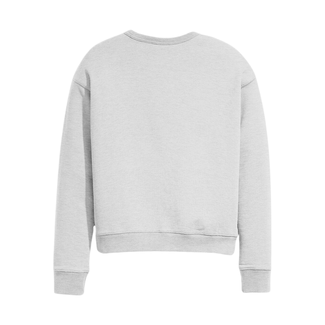 (W) 리바이스 그래픽 시그니처 크루넥 스웨트셔츠 헤더 그레이((W) Levi's Graphic Signature Crewneck Sweatshirt Heather Grey) - 2