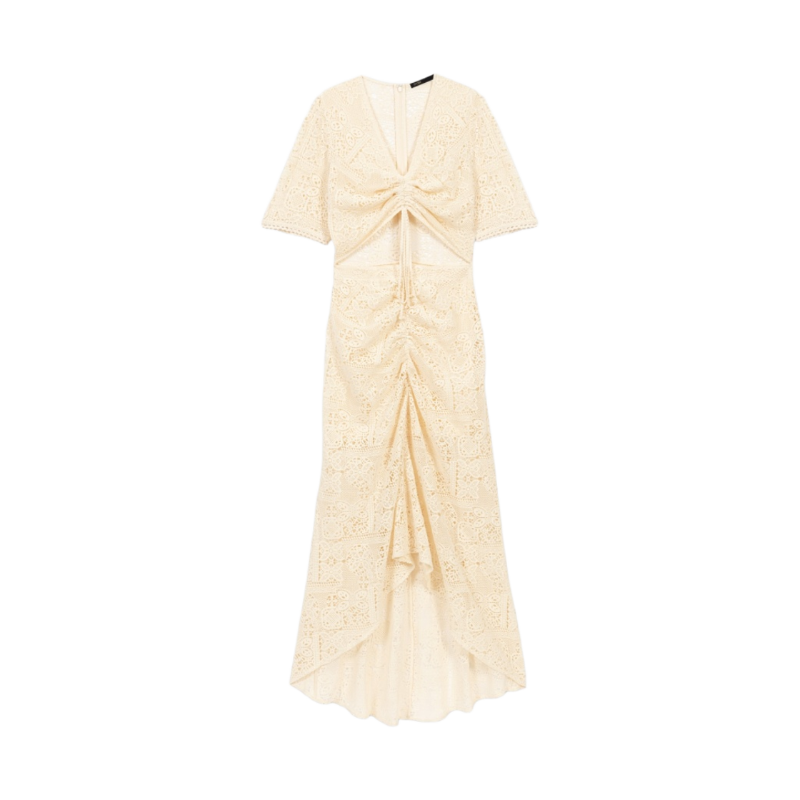 (W) 마쥬 크로셰 드레스 에크루((W) Maje Crochet Dress Ecru)
