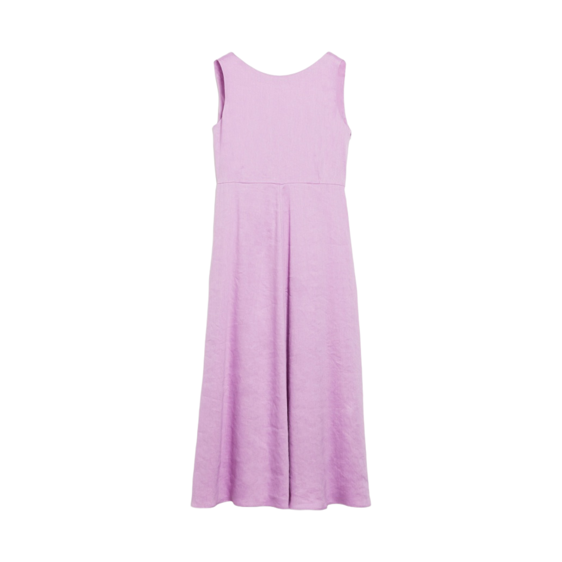 (W) 위켄드 막스마라 스카파티 린넨 비스코스 드레스 라일락((W) Weekend Max Mara Scafati Linen and Viscose Dress Lilac) - 1