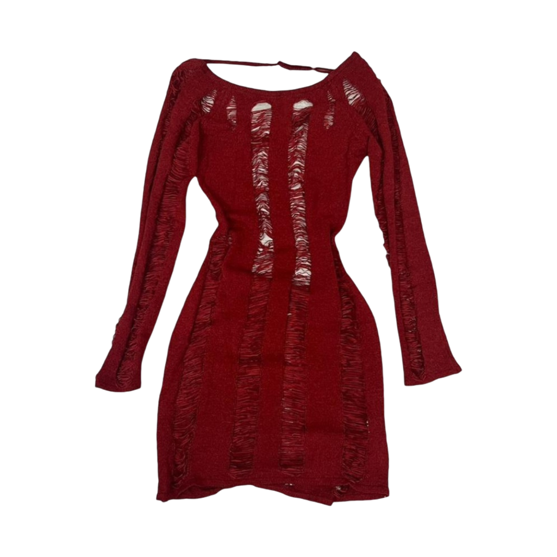 JWD2271 (W) Jaded London Umbra Dress Burgundy