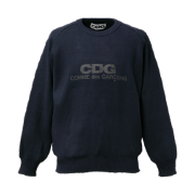 CDG Round Neck School Pullover Navy