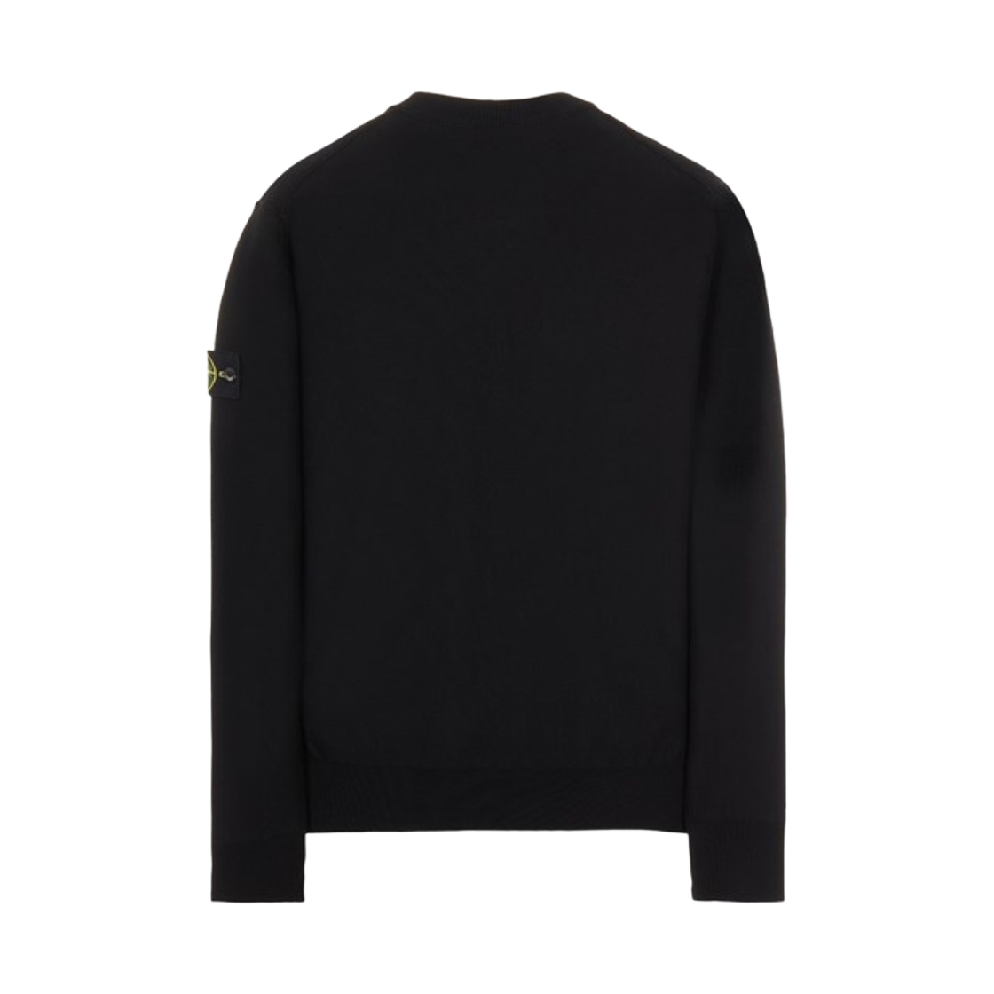 스톤 아일랜드 516B2 소프트 코튼 크루넥 니트 블랙 - 22SS(Stone Island 516B2 Soft Cotton Crewneck Knit Black - 22SS) - 2