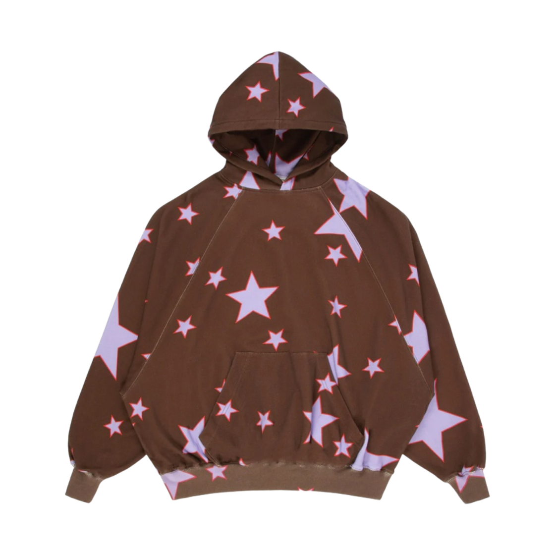 프레잉 스타 후드 브라운(Praying Star Hoodie Brown)