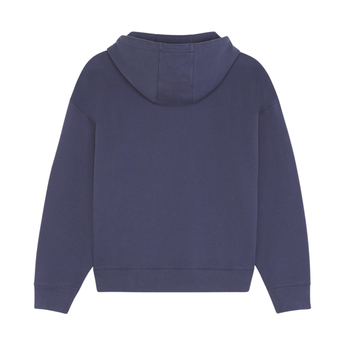 메종 키츠네 핸드라이팅 오버사이즈 후드 잉크 블루(Maison Kitsune Handwriting Oversized Hoodie Ink Blue) - 2