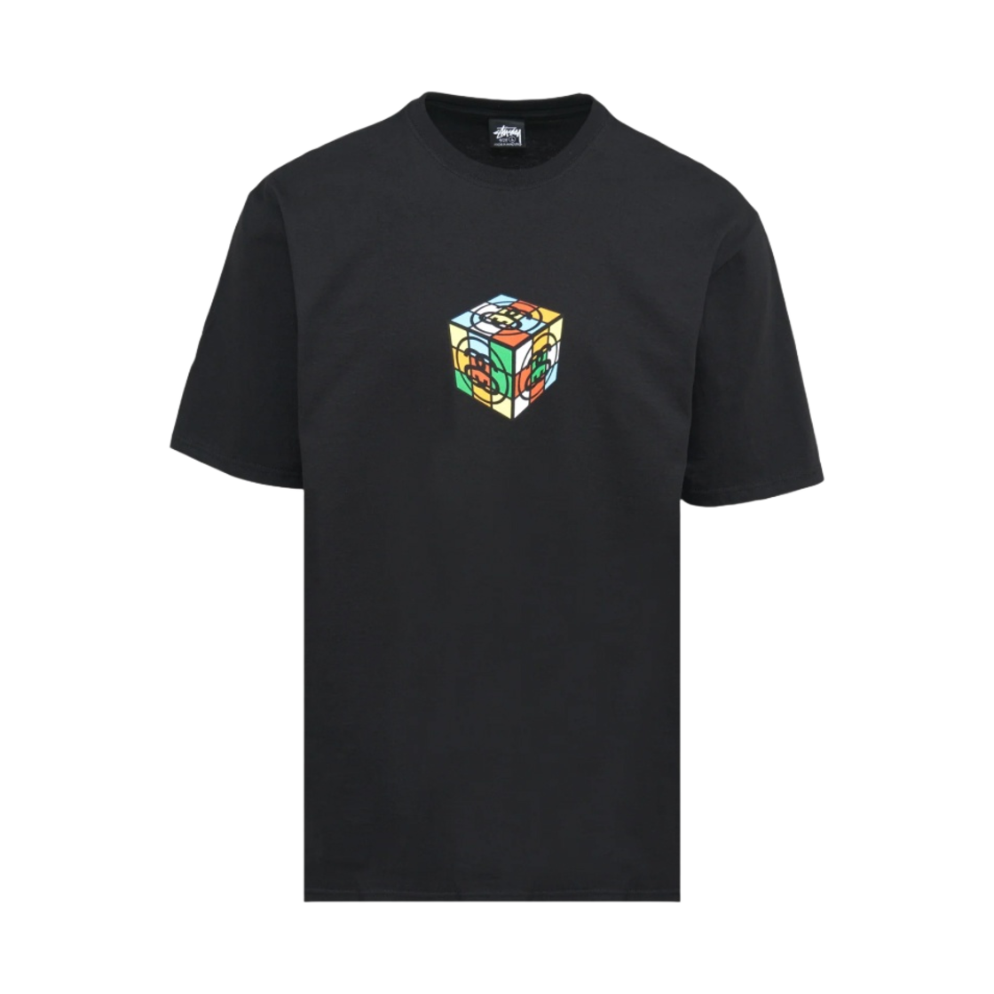 스투시 큐브 티셔츠 블랙(Stussy Cube T-Shirt Black) - 1