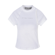 Ottolinger Women Deconstructed Rib T-Shirt White