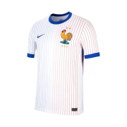 Nike France 2024/25 Dri-Fit ADV Match Away Authentic Jersey White (Non Marking Ver.)
