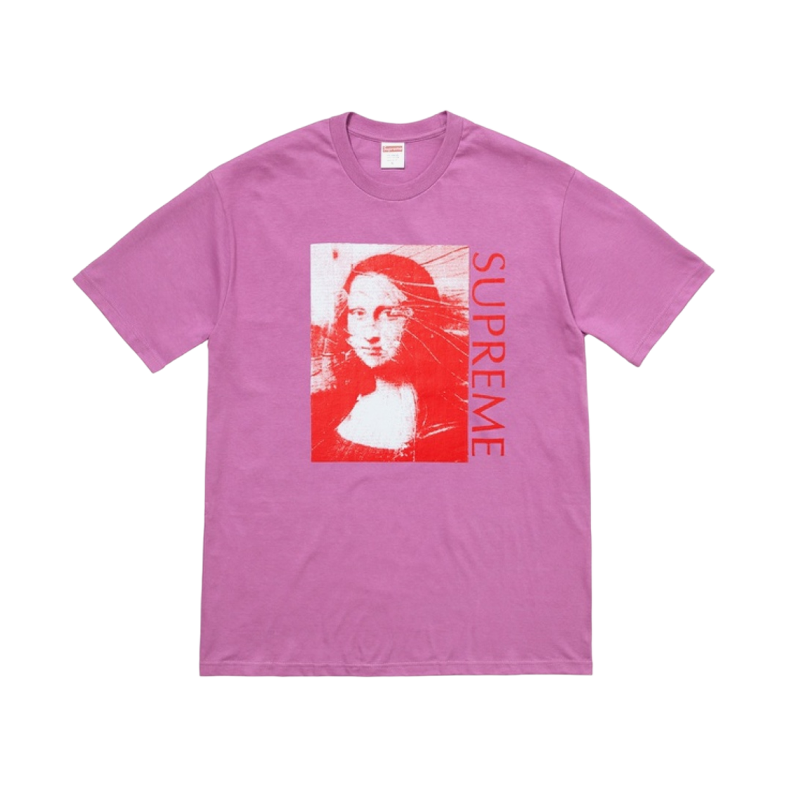 슈프림 모나리자 티셔츠 라이트 퍼플 - 18SS(Supreme Mona Lisa T-Shirt Light Purple - 18SS) - 1