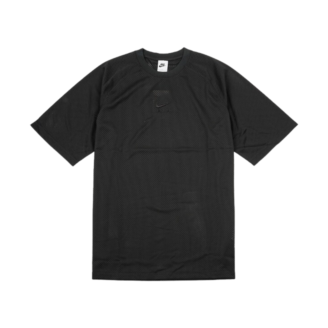 DX0157-010 Nike Air Oversized Short Sleeve Top Black - Asia