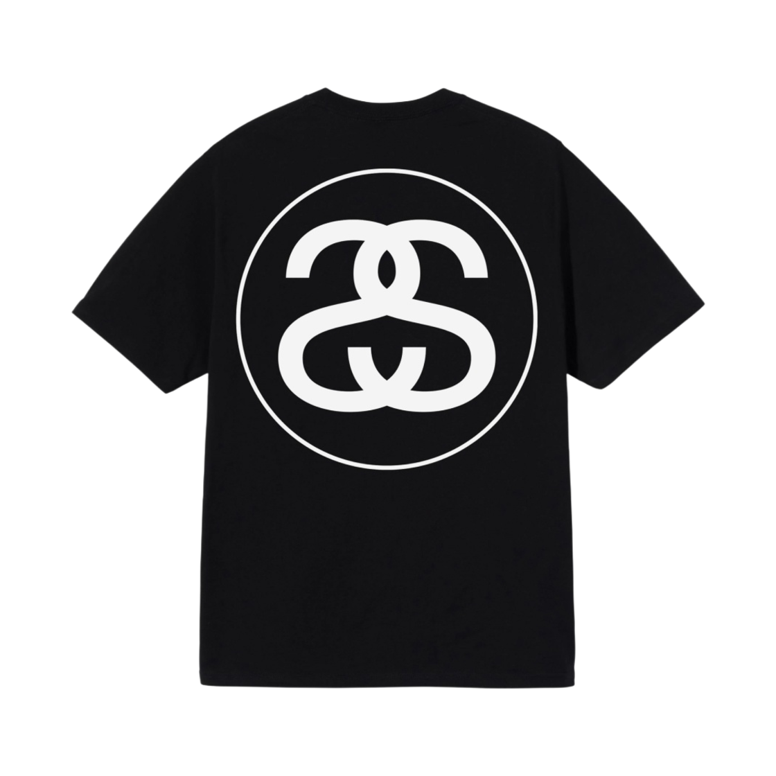 스투시 빅 링크 티셔츠 블랙