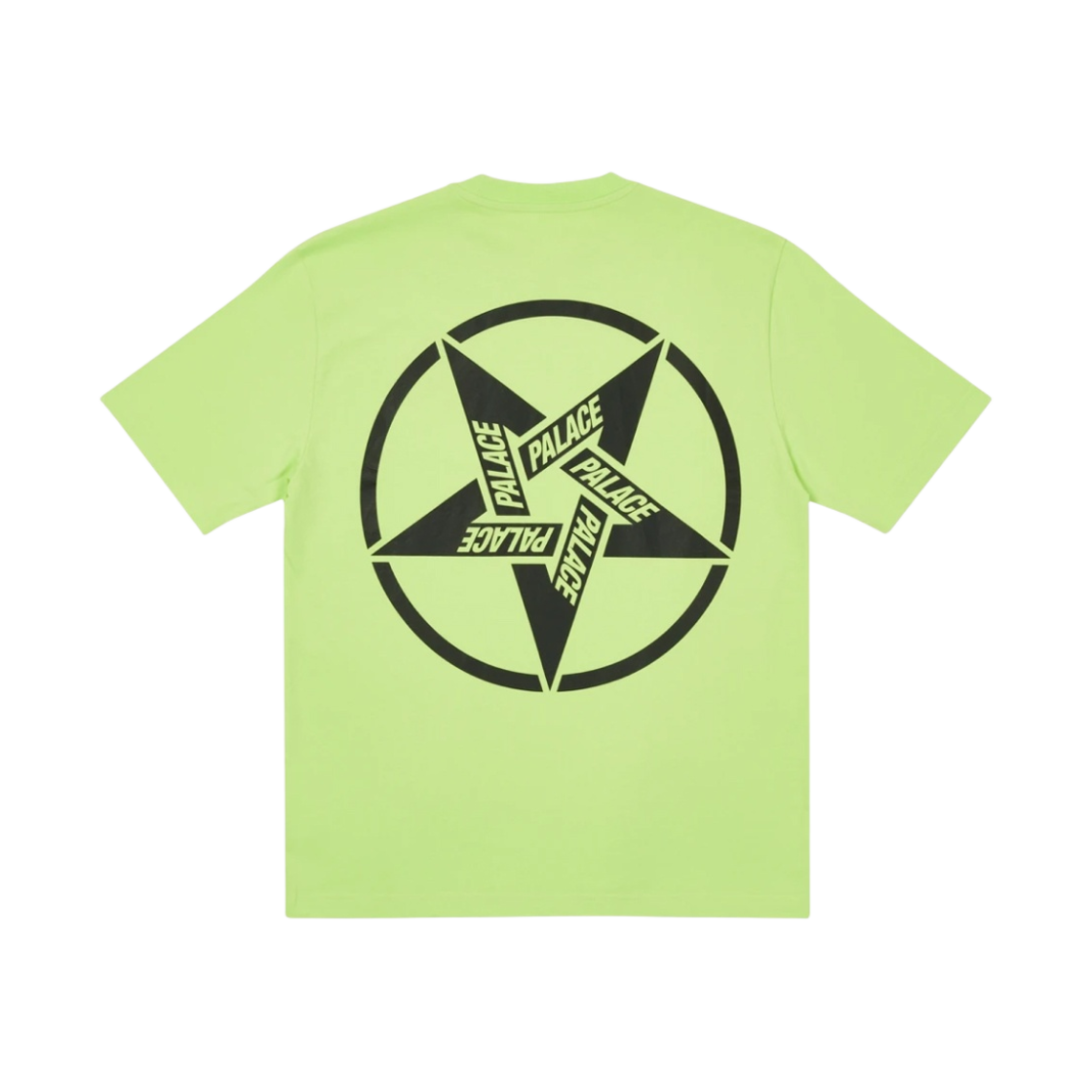 - Palace Calm It Mosher T-Shirt Lime - 21FW
