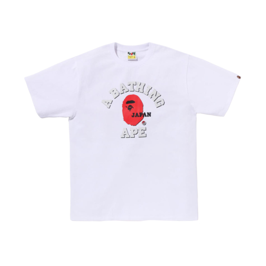 BAPE Japan College T-Shirt White