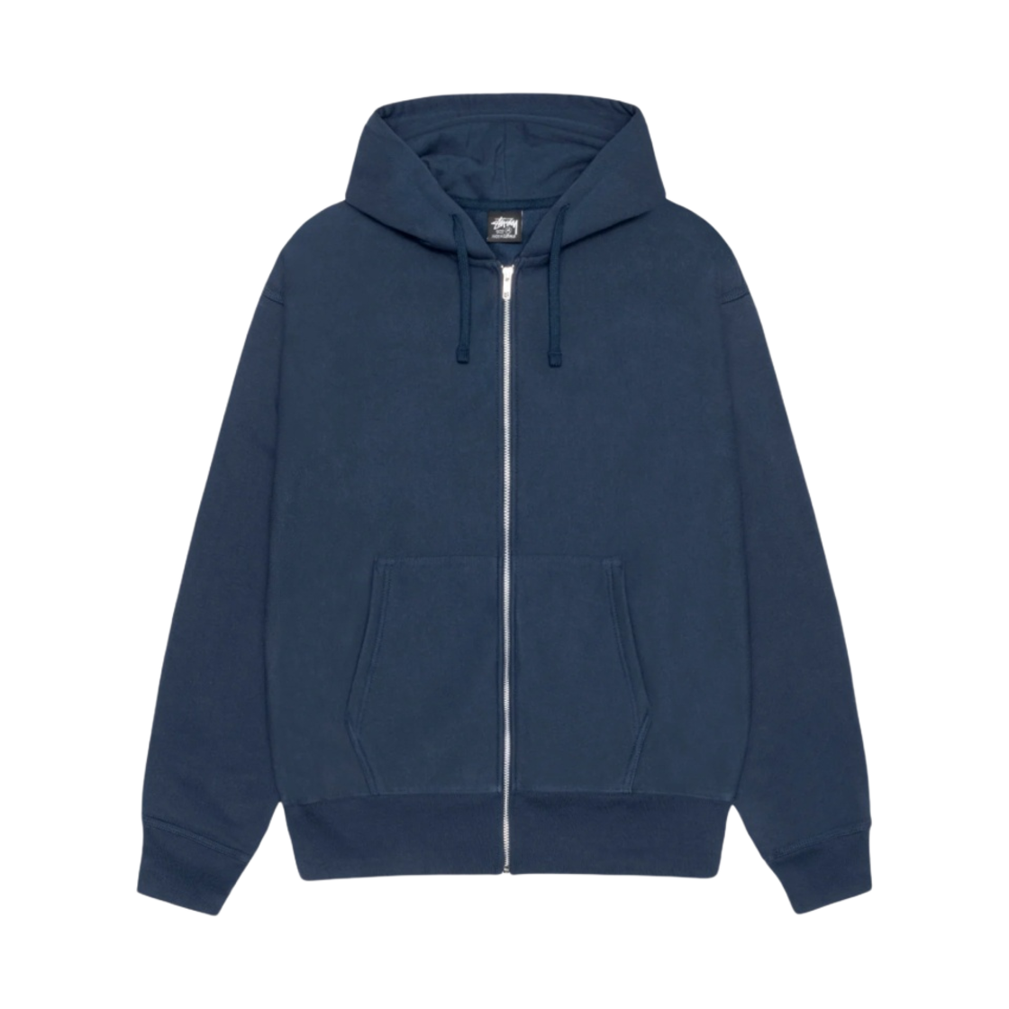 스투시 비치 루트 후드 집업 네이비(Stussy Beach Roots Zip Hoodie Navy) - 2