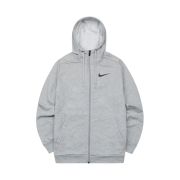 Nike Dri-Fit Full Zip Training Hoodie Dark Grey Heather - Asia