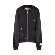 Gallery Dept. x Lanvin Painted Logo Zip-Up Hoodie Multicolor