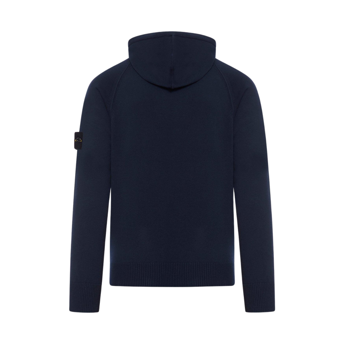 스톤 아일랜드 547B2 로고 패치 집업 스웨터 네이비 블루 - 24SS(Stone Island 547B2 Logo Patch Zip Up Sweater Navy Blue - 24SS) - 2