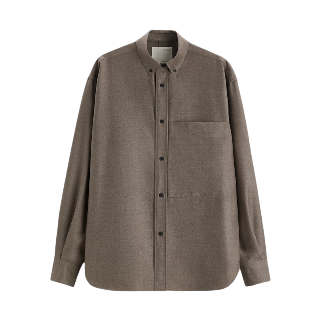 5600/802/722 Zara x Studio Nicholson Flannel Shirt Grey Mink