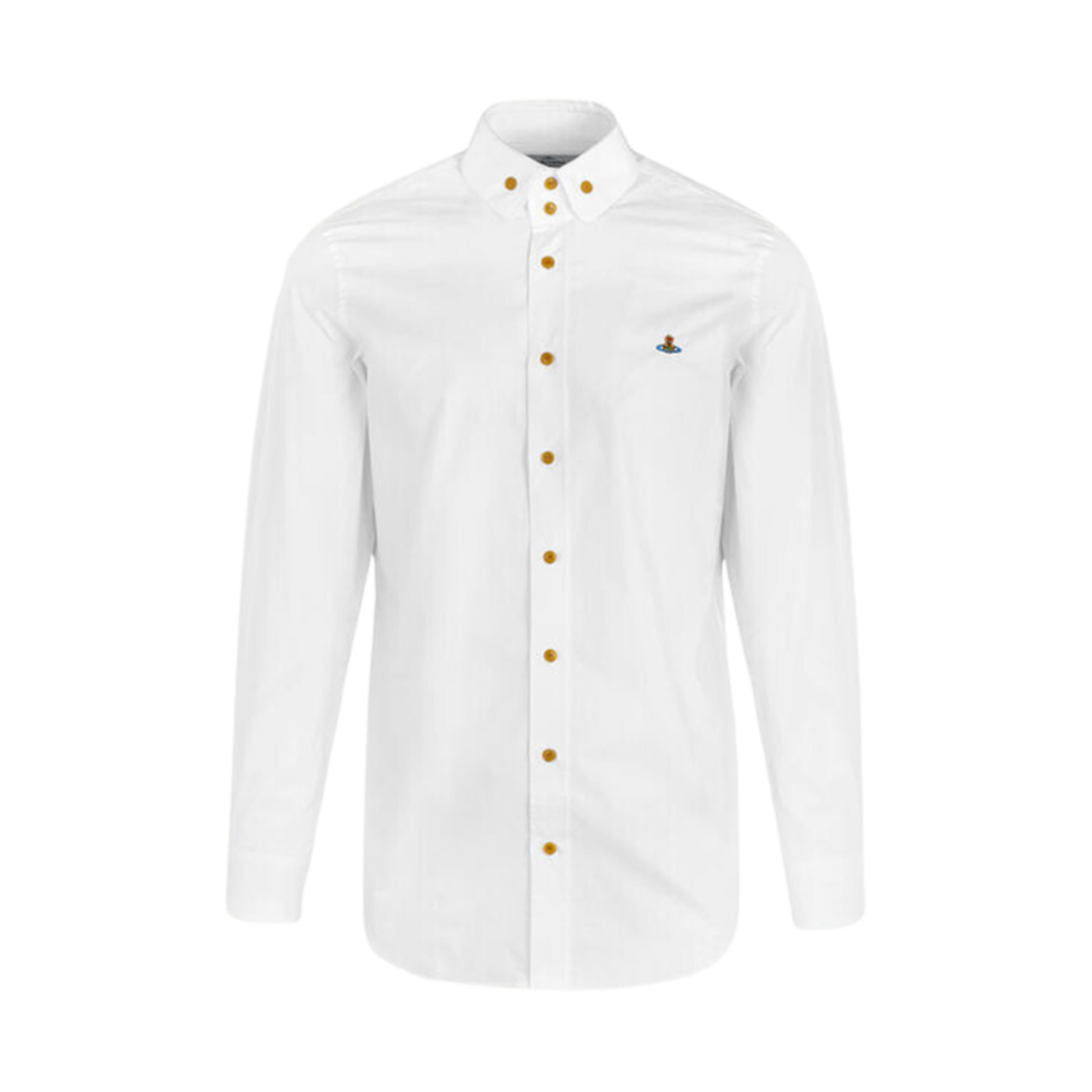 비비안 웨스트우드 투 버튼 크롤 셔츠 화이트(Vivienne Westwood Two Button Krall Shirt White) - 1