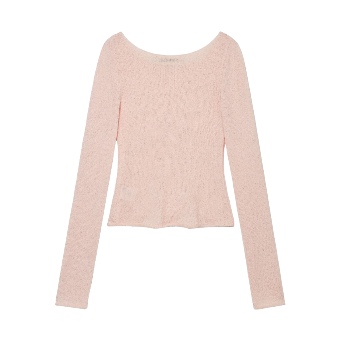 (W) 글로니 린 슬릿 스웨터 핑크((W) Glowny Lynn Slit Sweater Pink) - 2