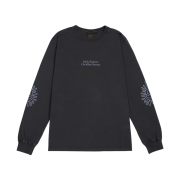 HS x Hank Classic Typo LS Tee VTG Charcoal