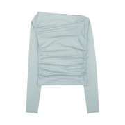 Sllow Garmnets Women Flowing Long Sleeved Top Mint