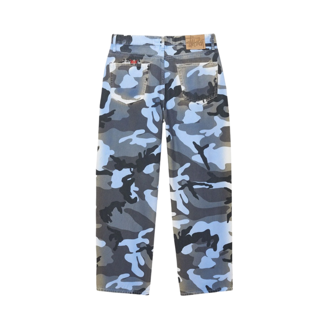 스투시 스프레이 다이 캔버스 빅 올 진 블루 카모(Stussy Spray Dye Canvas Big OL' Jean Blue Camo) - 2