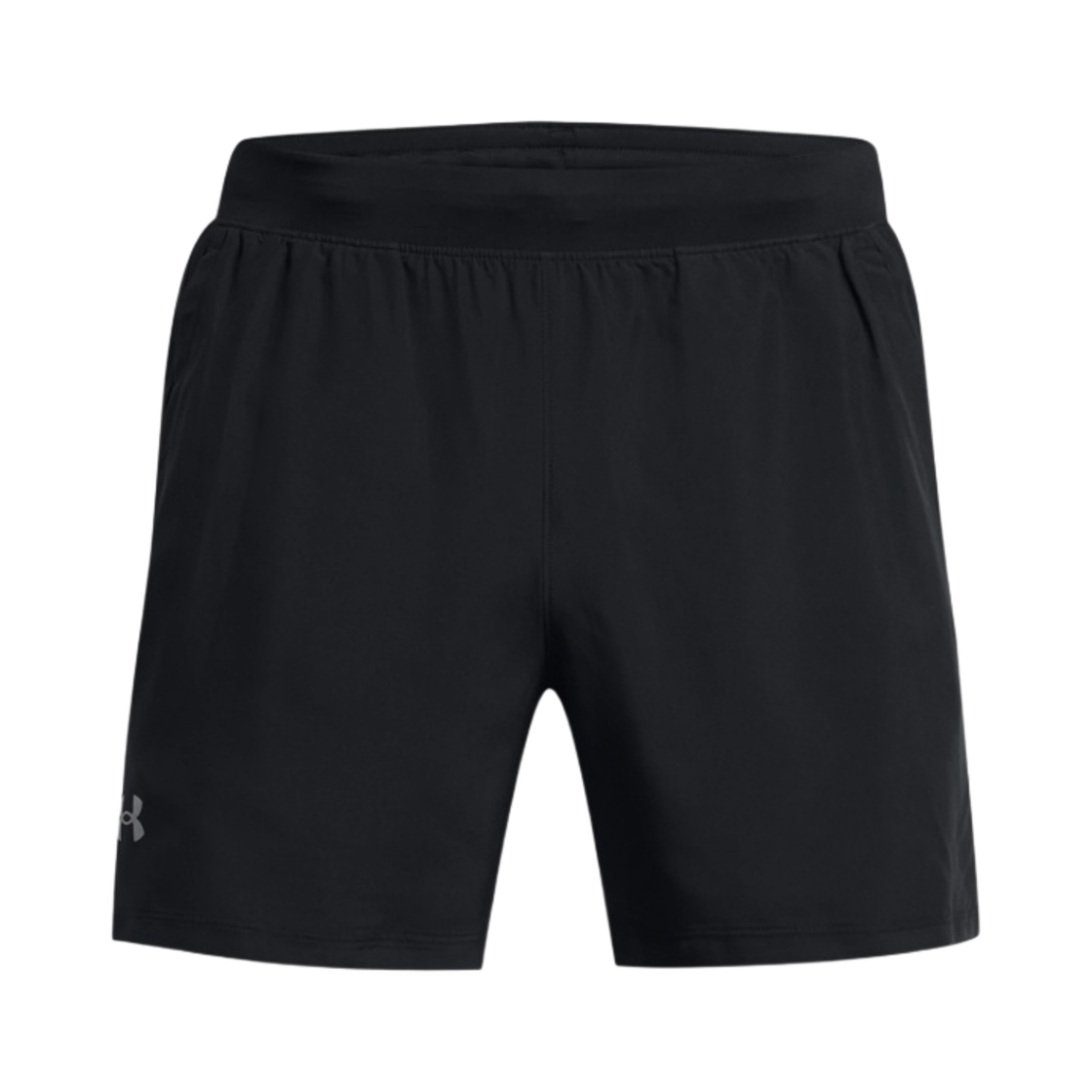 언더아머 UA 런치 5인치 쇼츠 블랙 리플렉티브(Under Armour Launch 5 Inch Shorts Black Reflective)