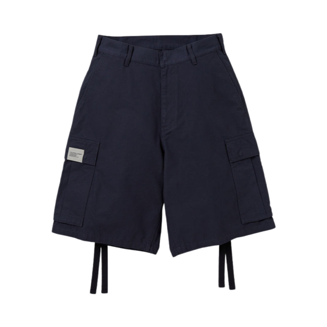 241YTNH-PTM07 Neighborhood Wide Cargo Short Pants Navy